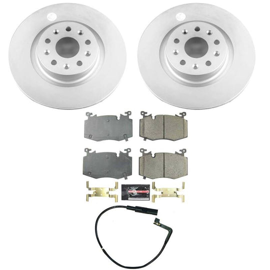 PowerStop Z23 coated front brake kit for 2019 Cadillac CT6, includes performance brake rotors and pads for enhanced stopping power