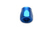 Vibrant -20AN Hose End Socket fitting in vibrant blue for high-performance automotive or fluid transfer applications.