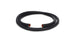 Vibrant black 5/8 inch silicon heater hose, 5 feet long, reinforced with a smooth surface and flexible design for automotive use.