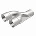 MagnaFlow Smooth Trans Y pipe, 2.50-inch stainless steel with 90-degree bend, designed for exhaust system upgrades.