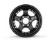 SSR SP1 Trail 17x8.5 +00 forged black wheel with 6x139.7 bolt pattern, showcasing its flat black finish and rugged design.