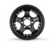SSR SP1 Trail 17x8.5 +00 forged black wheel with 6x139.7 bolt pattern, showcasing its flat black finish and rugged design.