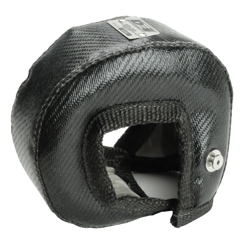 DEI Gen-3 Turbo Shield T3 onyx turbo blanket, heat-resistant shield for turbochargers, with a black protective fabric appearance.