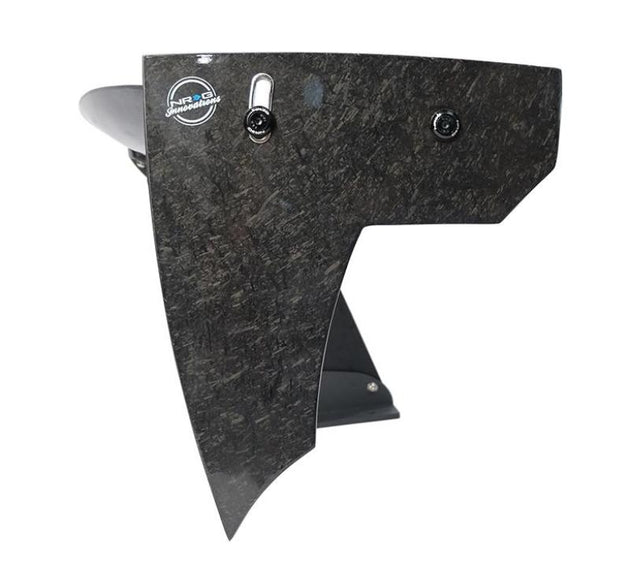 NRG carbon fiber end plates, set of 2, lightweight aerodynamic carbon accessories for automotive enhancements.