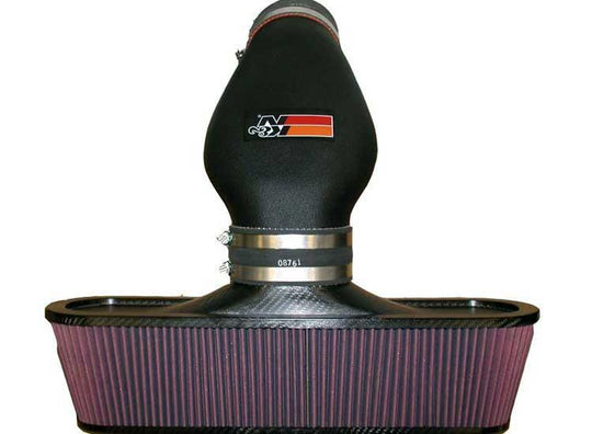 K&N Engineering Chevrolet Corvette V8-6.0L 2005 cold air intake kit with air filter and intake tubing.
