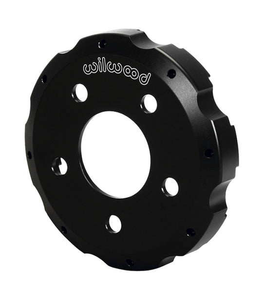 Wilwood BB front brake rotor, 1.095-inch offset, 4x3.93 bolt pattern, 8-lug, 7-inch diameter, 2-piece design for high-performance vehicles.