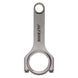 Manley Performance Chevy LS-1 6.125-inch H-beam connecting rod with ARP 2000 bolt, showing detailed metal construction.