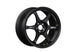 SSR Type-C forged black wheel, 18x9.5 inches, +45 offset, 5x100 bolt pattern, showcasing a sleek, lightweight design.