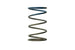 Turbosmart WG40 10PSI outer spring blow off valve accessory in brown and blue with visible spring and valve components.