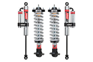 Eibach Pro-Truck Stage 2R coilovers for 2014-2018 Chevrolet Silverado 1500 4WD, showing the coilover suspension components
