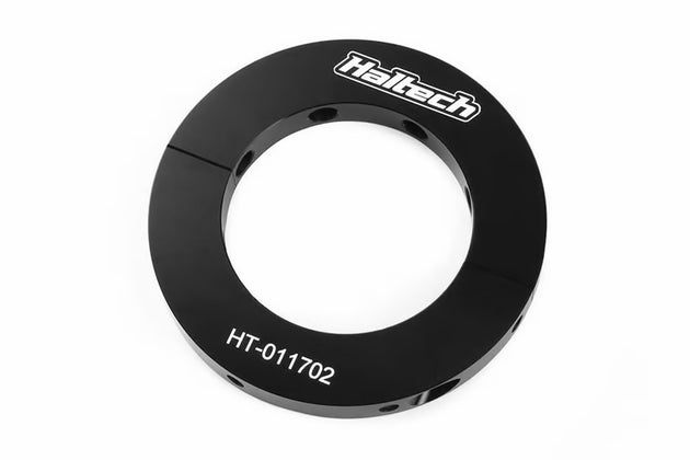 Haltech driveshaft split collar with 2.125-inch I.D. and 8 magnet design, used as a driveshaft loop for automotive safety.