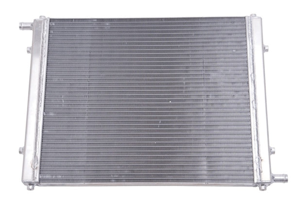Edelbrock intercooler heat exchanger, single pass, black, 31,000 Btu/hr, 22x16.5 inches, single row for improved cooling performance