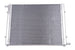 Edelbrock intercooler heat exchanger, single pass, black, 31,000 Btu/hr, 22x16.5 inches, single row for improved cooling performance