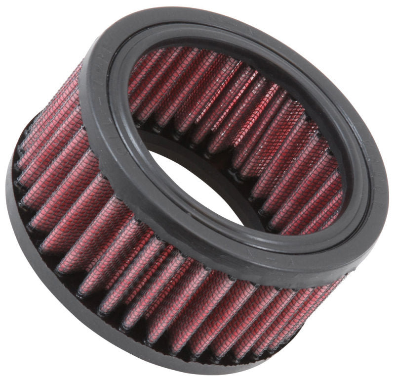 K&N Engineering round custom air filter with 2.875-inch ID, 3.875-inch OD, 2-inch height, designed for drop-in air filter applications.