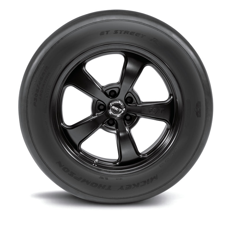 Mickey Thompson ET Street R D6690 UTV tire in P285/45R17 size with on-road tread pattern, suitable for performance off-road driving.