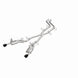 Magnaflow 26+ Dodge Charger 3.0L SPEQ cat-back exhaust system with polished stainless steel pipes and muffler.