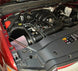 K&N 63 Series AirCharger cold air intake kit for Chevy Silverado and GMC Sierra 14 4.3L V6 engine, showing the intake components.