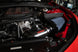 CORSA Performance Corsa 2017-2023 Chevrolet Camaro ZL1 carbon fiber cold air intake with MaxFlow 5 oil filtration system installed.