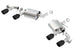 Borla axle back exhaust system for 2016-2018 Chevrolet Camaro SS, black ceramic finish with dual mode valves, dual exhaust tips