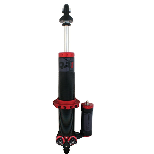 QA1 MOD Series coil-over shock absorber with piggyback, bearing mount, right side, 11.5 to 16.875 inches, for shocks and struts.