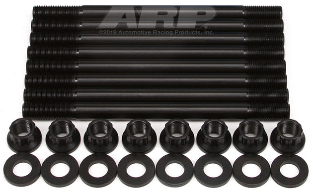 ARP SeaDoo RXP-X255 engine head stud and bolt kit with metal studs and bolts for marine engine repair.