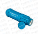 NRG 700 Series M12 X 1.25 steel lug nut set with dust caps, locks, and lock socket in blue, includes 21 pieces