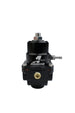 Aeromotive adjustable fuel pressure regulator with .188 valve, 35-75 PSI, two 08 inlets, and 08 return, suitable for performance vehicles.