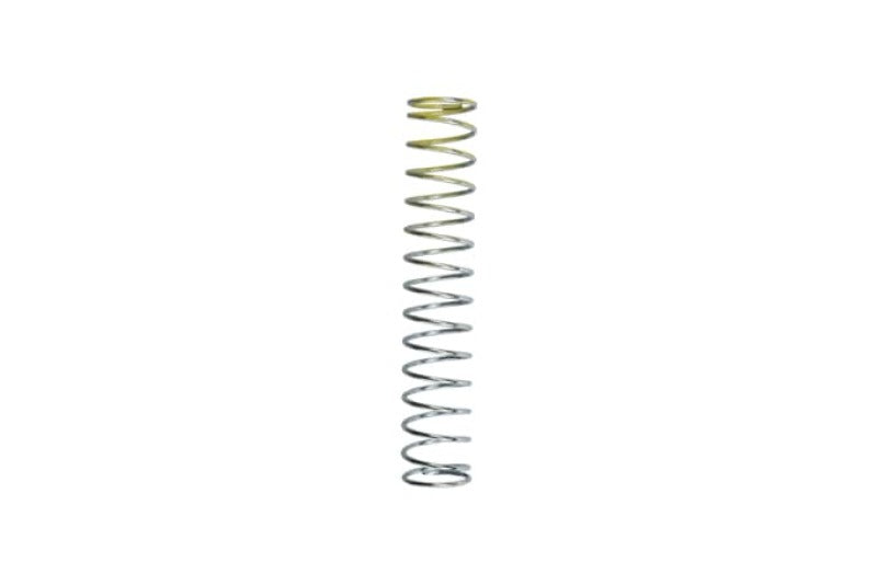 Turbosmart yellow blow off valve spring for BOV accessories, suitable for turbocharged engines and high-performance vehicles.