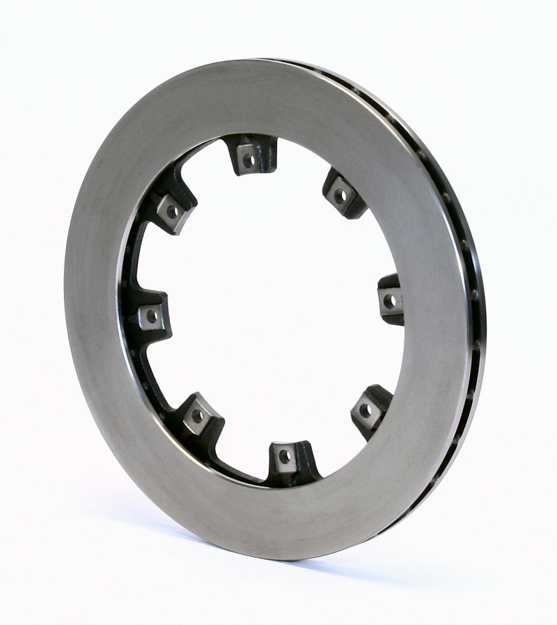 Wilwood vented iron brake rotor, 11.75 x 0.810 inches, 2-piece design, 8 on 7.00 inch bolt pattern, for automotive braking systems.