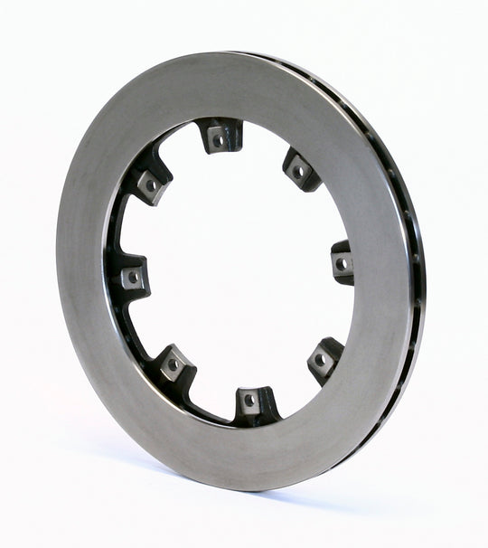 Wilwood vented iron brake rotor, 11.75 x 0.810 inches, 2-piece design, 8 on 7.00 inch bolt pattern, for automotive braking systems.