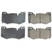 PowerStop Z16 Evolution ceramic brake pads for 2020 Chevrolet Corvette front OE brake pad set, high-performance automotive brake components.