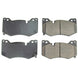 PowerStop Z16 Evolution ceramic brake pads for 2020 Chevrolet Corvette front OE brake pad set, high-performance automotive brake components.