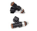 DeatschWerks fuel injector for Yamaha Raptor 700 with 2200cc/min flow, single injector, shown in close-up.