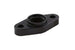 Turbosmart billet turbo drain adapter with silicon O-ring, 52mm mount, T3/T4 style fitting for turbocharger drain systems.
