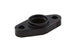 Turbosmart billet turbo drain adapter with silicon O-ring, 52mm mount, T3/T4 style fitting for turbocharger drain systems.