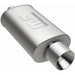 MagnaFlow stainless steel muffler with tip, model Mag SS 14X5X8, 2.25/4 inch exhaust, showing the muffler and chrome tip details.