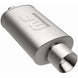 MagnaFlow stainless steel muffler with tip, model Mag SS 14X5X8, 2.25/4 inch exhaust, showing the muffler and chrome tip details.