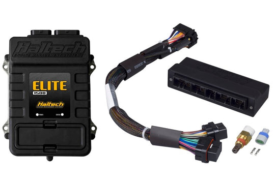 Haltech Elite 1500 adaptor harness for ECU tuning, designed for programmers and tuners in automotive performance upgrades.