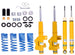 Bilstein B14 PSS coilover suspension kit installed on a 2016-2020 Chevrolet Camaro, showing the coilover shocks and suspension components.