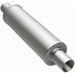 MagnaFlow Mag SS muffler with 14x4x4 inch dimensions and dual inlet/outlet pipes, stainless steel construction, for vehicle exhaust system