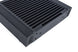 CSF universal large single-pass oil cooler with M22 x 1.5 fittings, 12-inch length, 9.33-inch height, and 2.16-inch width on a white background.