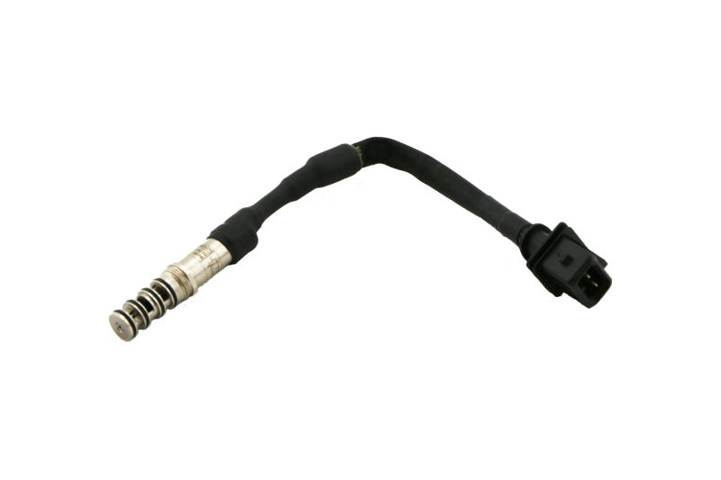 Turbosmart BOV Kompact EM VR9 solenoid replacement for turbo blow-off valve, showing the compact solenoid unit with wiring.