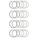 Manley Performance piston ring set with 87.5mm file fit rings, 1.2mm x 1.2mm x 2.8mm, for 7-11lbs engine applications