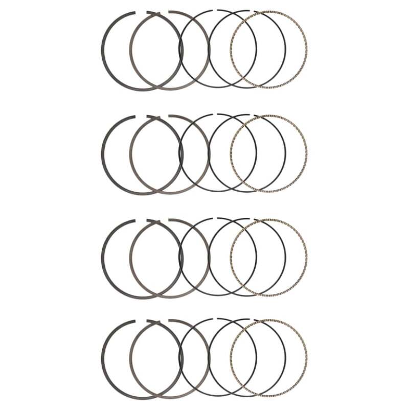 Manley Performance piston ring set with 87.5mm file fit rings, 1.2mm x 1.2mm x 2.8mm, for 7-11lbs engine applications