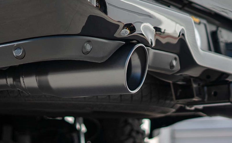 Magnaflow catback exhaust system for 14 Chevy Silverado V8 5.3L CC/EC cab with single passenger side rear exit stainless steel pipe