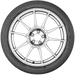 Yokohama Advan A052 225/50R15 95V UTV on-road tire with detailed tread pattern and sidewall branding.