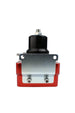 Aeromotive A2000 Carbureted 4-Port Fuel Pressure Regulator with adjustable fittings and mounting brackets, designed for performance vehicles.