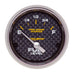 AutoMeter Marine carbon fiber electric fuel level gauge with 2-1/16 inch dial and 240-33 ohms resistance, displaying fuel level.