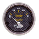 AutoMeter Marine carbon fiber electric fuel level gauge with 2-1/16 inch dial and 240-33 ohms resistance, displaying fuel level.