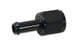 Vibrant female AN to hose barb straight adapter AN -4 fitting with 0.25-inch barb for automotive or fluid transfer applications
